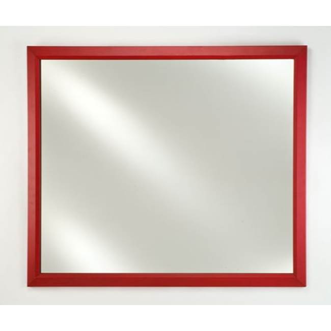 Afina Corporation Framed Mirror 30X36 Soho Brushed Black Beveled