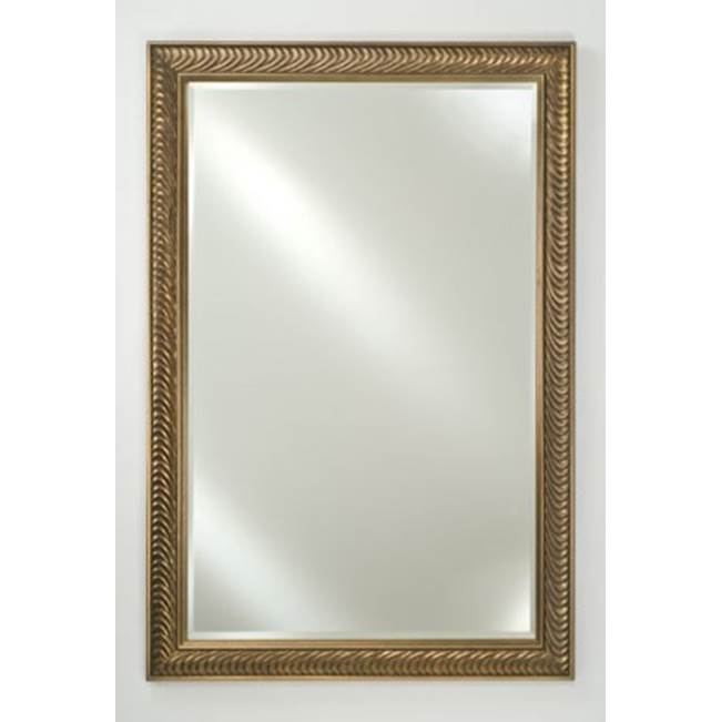 Afina Corporation Framed Mirror 24X30 Arlington White Beveled