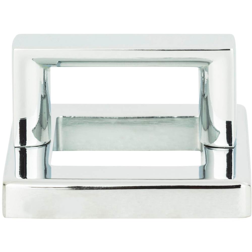 Atlas Tableau Square Base and Top 1 7/16 Inch (c-c) Polished Chrome
