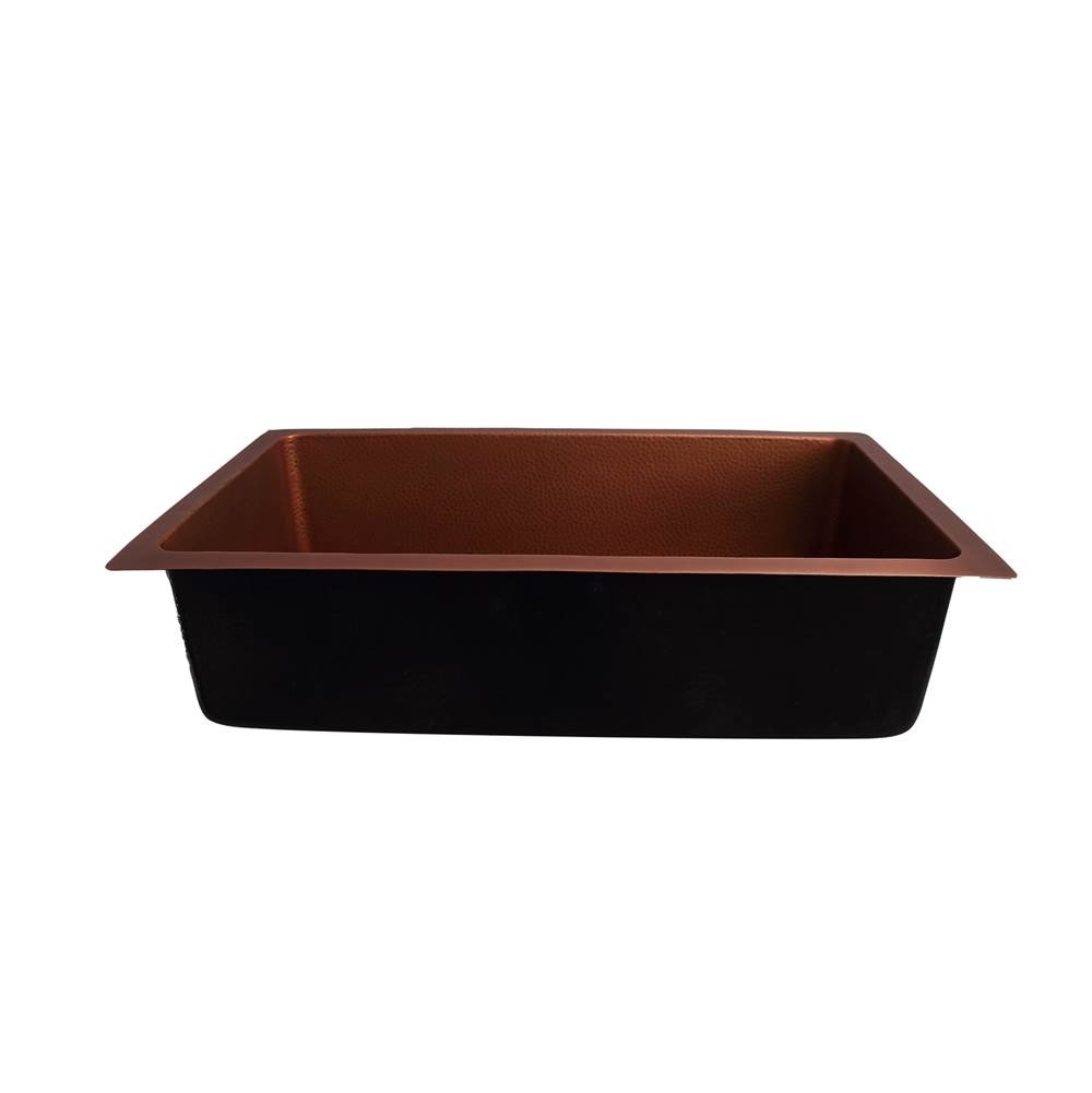 Barclay Rocio 36'' Copper Single BowlUndermount Kitchen Sink, AC