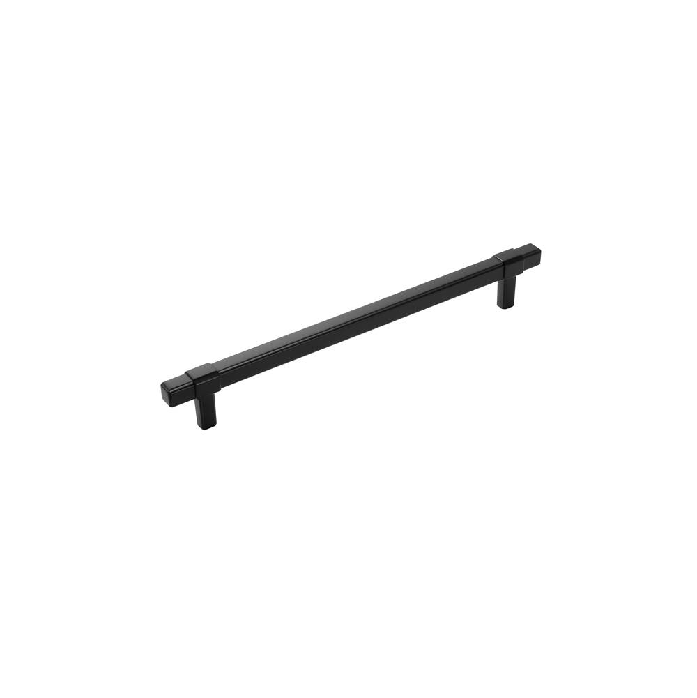 Belwith Keeler Monroe Collection Appliance Pull 12 Inch Center to Center Matte Black Finish