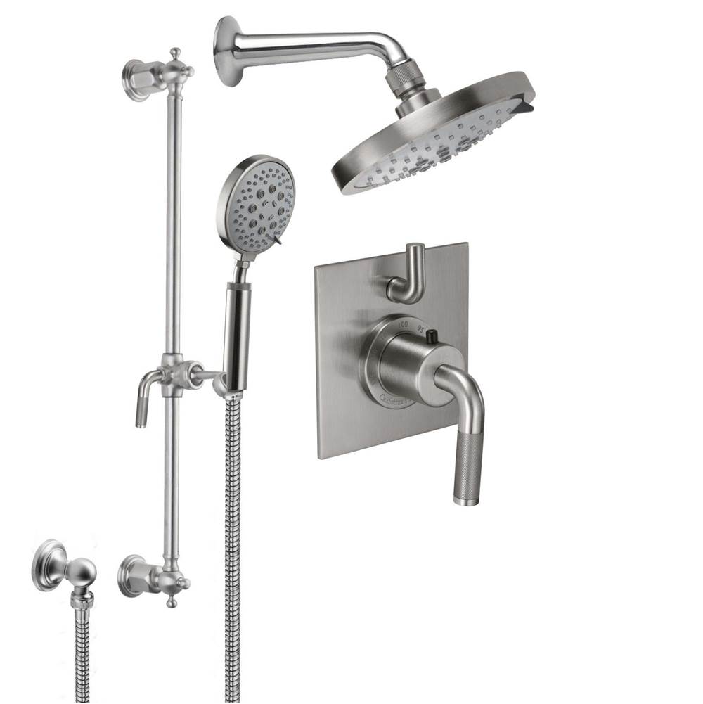 California Faucets Descanso StyleTherm® 1/2'' Thermostatic Shower System with Handshower Slide Bar