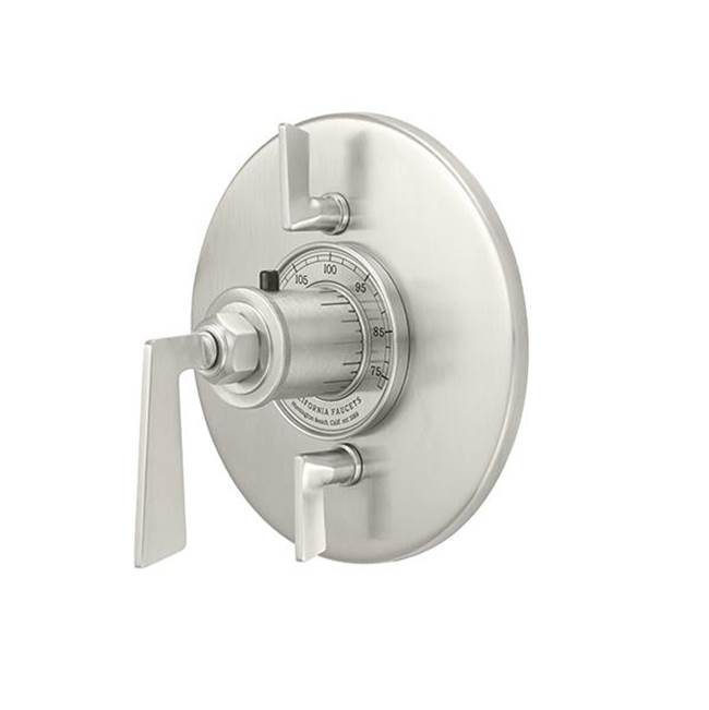 California Faucets StyleTherm ® Round with Dual Volume Control