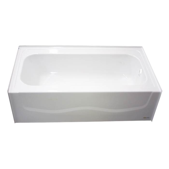 Clarion Bathware 60'' Tub W/ 15'' Apron - Left Or Right Hand Drain