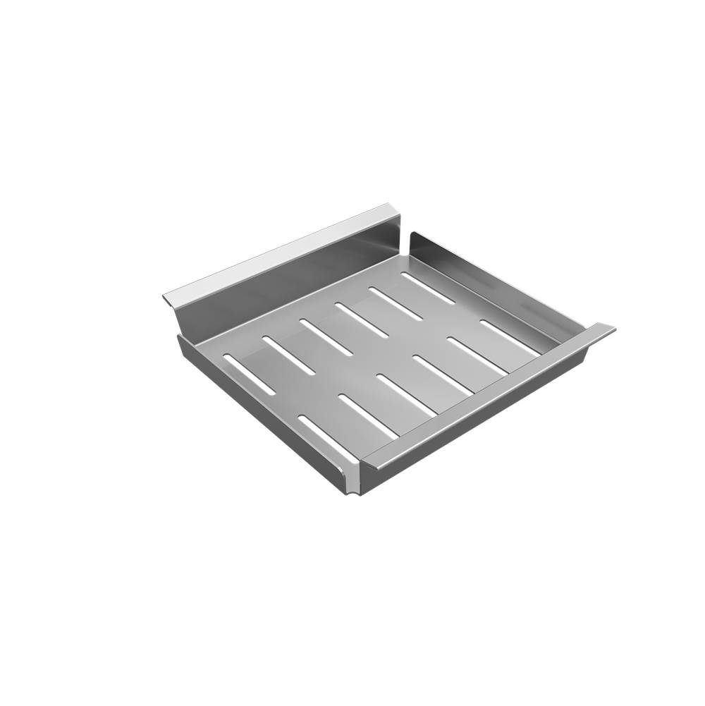 Elkay Dart Canyon Stainless Steel 5-1/8'' x 5-1/4'' x 7/8'' Bottom Grid Drain Cover