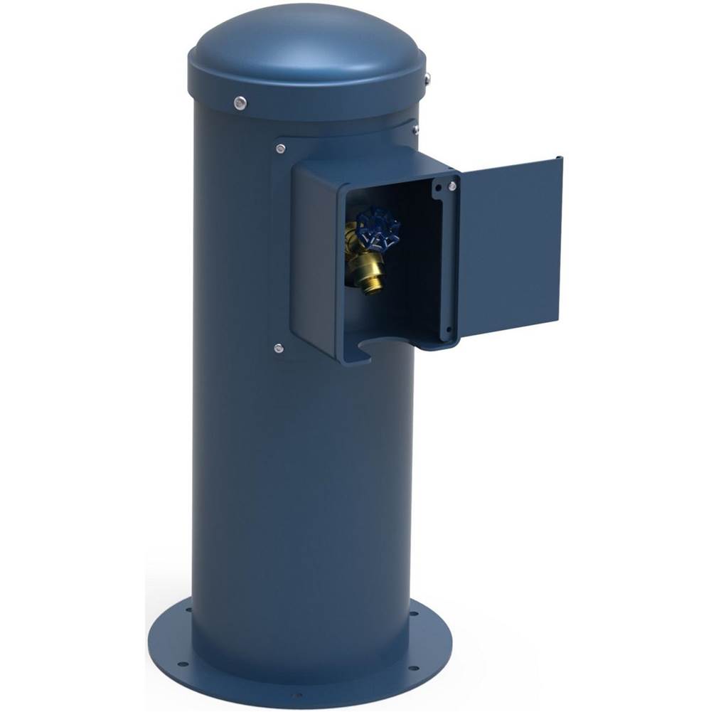 Elkay Yard Hydrant with Locking Hose Bib Non-Filtered, Non-Refrigerated Blue