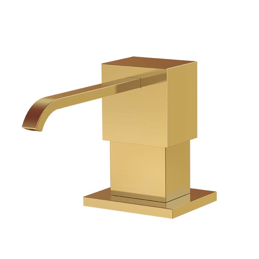 Gerber Plumbing Sirius Deck Mount Soap & Lotion Dispenser Brushed Bronze