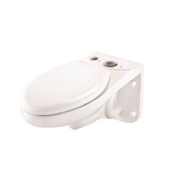 Gerber Plumbing Maxwell 1.28gpf Wall Hung Back Outlet Elongated Bowl White