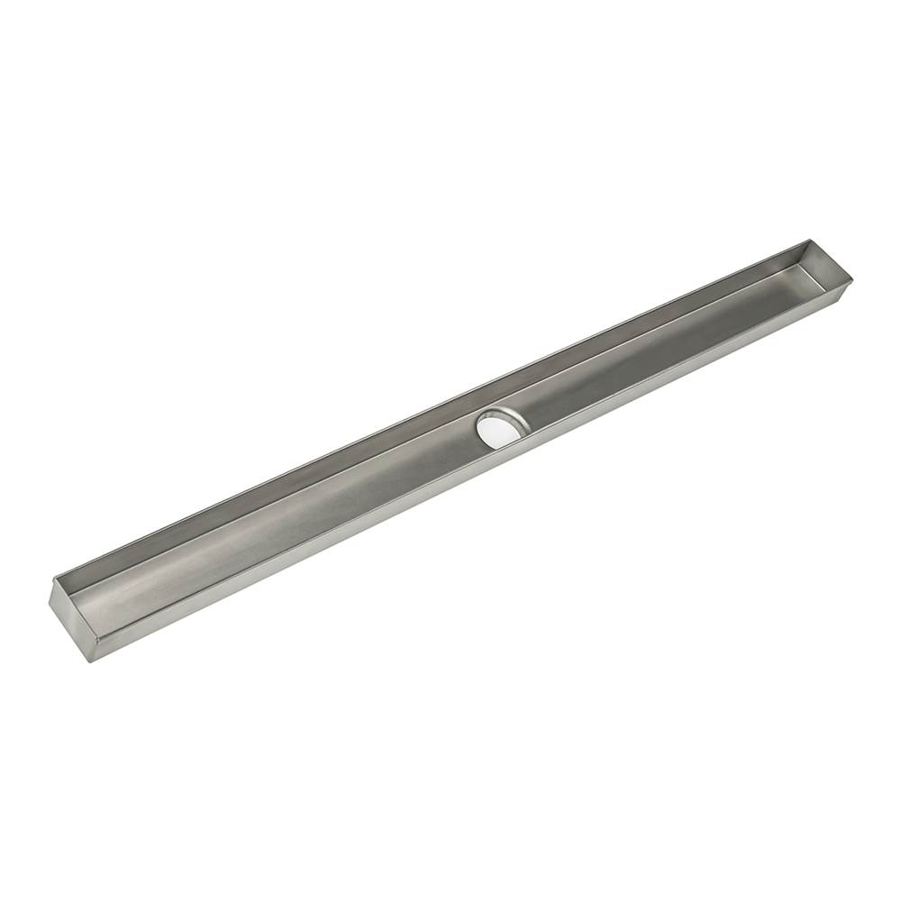 Infinity Drain 48'' Fixed Channel for FXTIF 65 in Satin Stainless