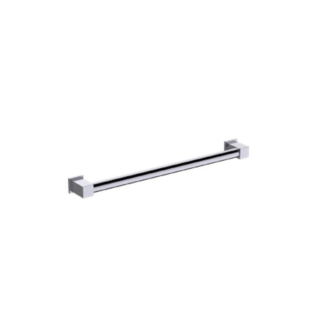 Kartners 9800 Series  18-inch Round Grab Bar with Square Ends-Antique Nickel