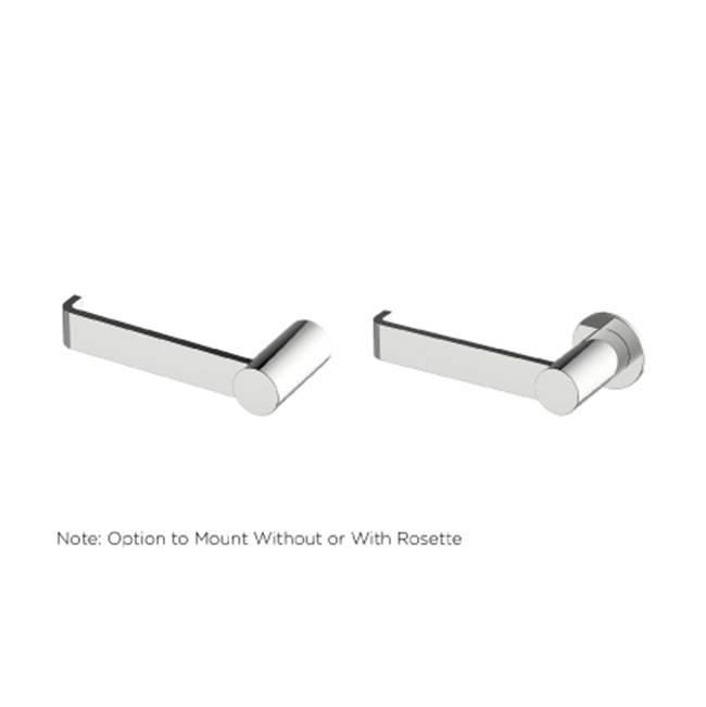 Kartners PORTO - Toilet Paper Holder (Left)-Brushed Brass
