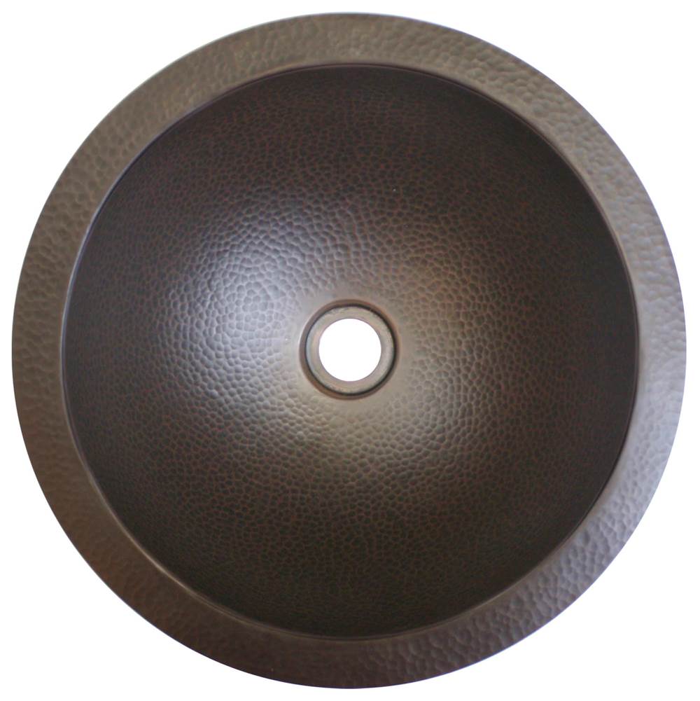 Linkasink Small Round Builder's Series Hammered Metal