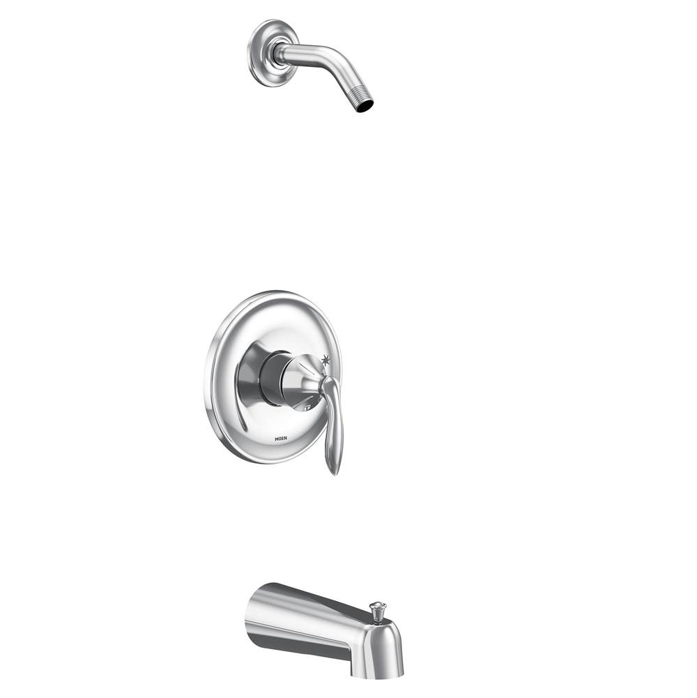 Moen Eva M-CORE 2-Series 1-Handle Tub and Shower Trim Kit in Chrome (Valve Sold Separately)