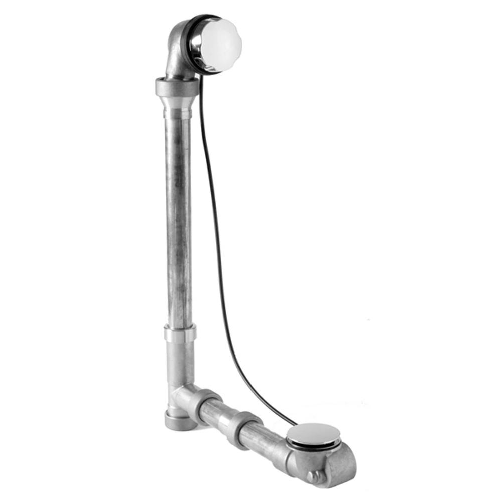 Mountain Plumbing Brass Body Cable Operated Bath Waste & Overflow Drain with Patented Flexible Overflow Neck for 22'' Tub