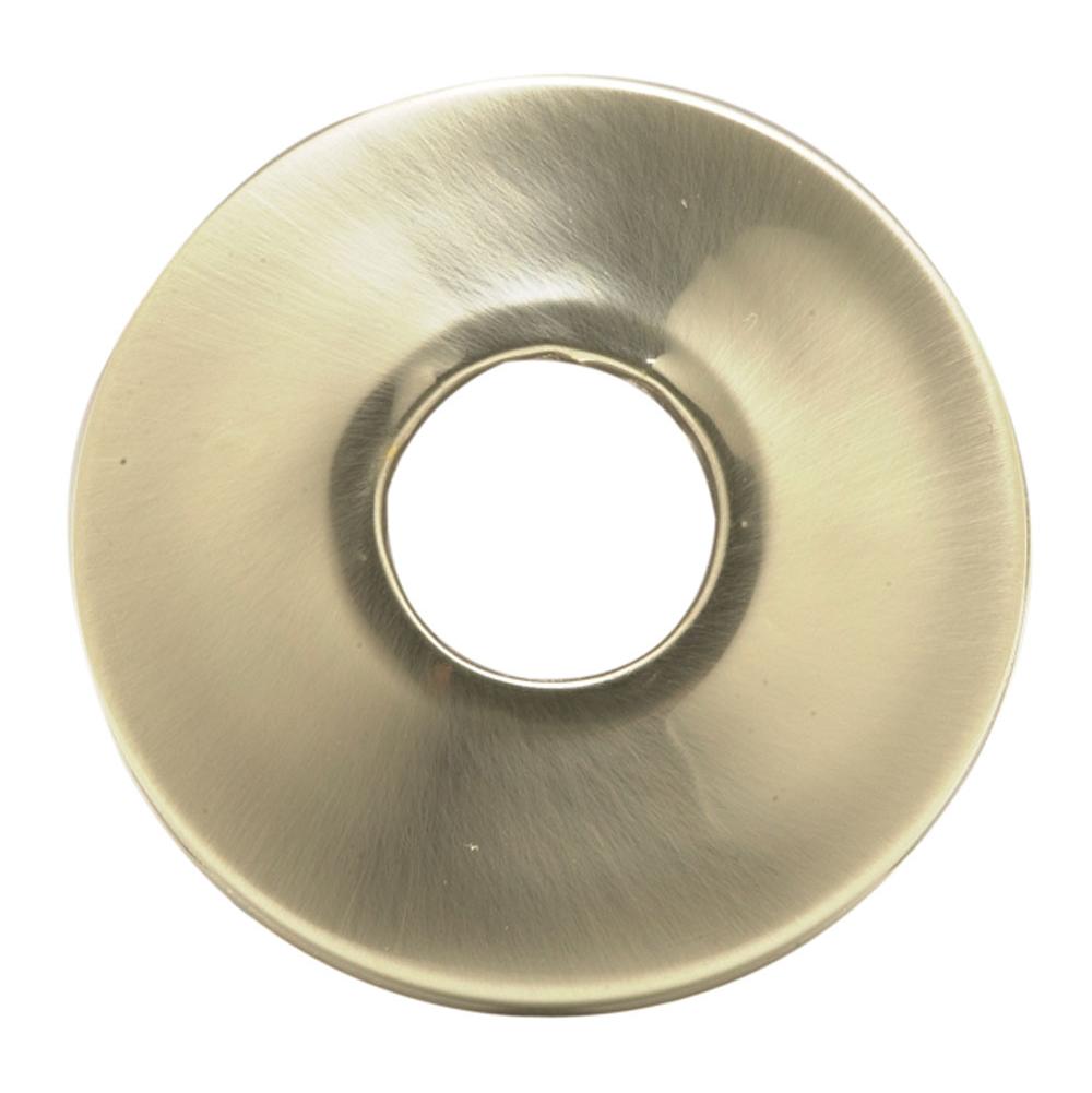 Mountain Plumbing Flat Sure Grip Brass Flange - Low Pattern - Use with 1/2'' IPS