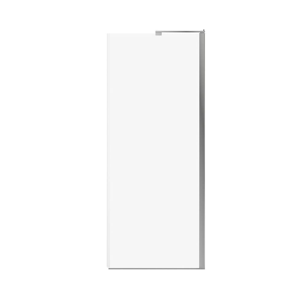 Maax Capella 78 Return Panel for 36 in. Base with GlassShield® glass in Chrome