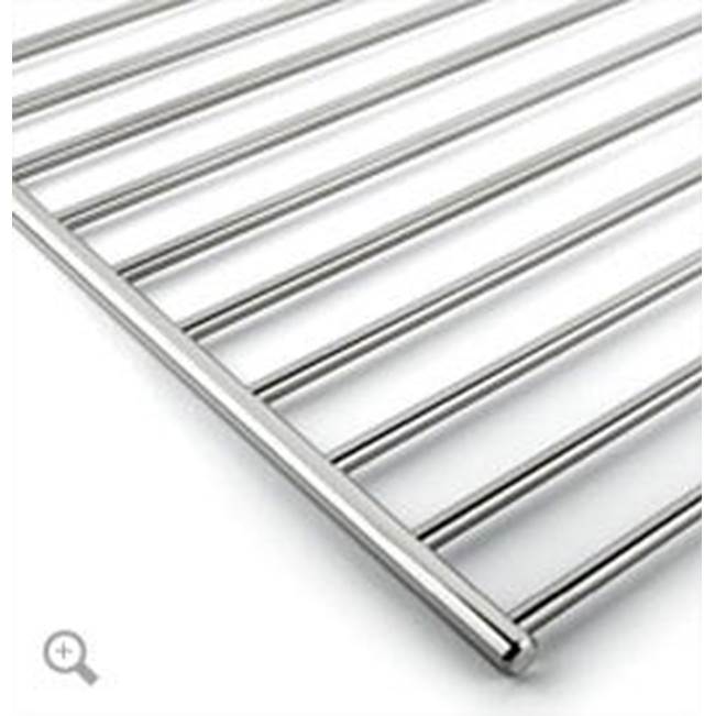 Palmer Industries Tubular Shelf Up To 78'' in Satin Nickel Un-Lacquered