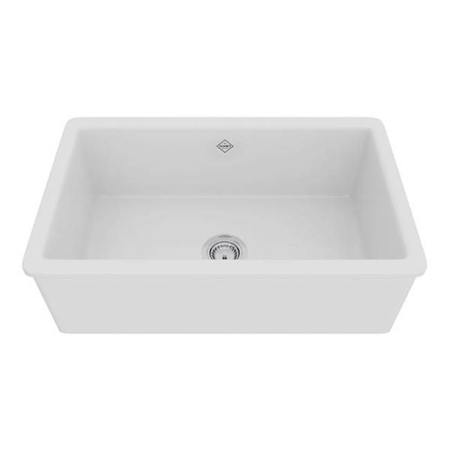 Rohl Shaker™ 30'' Single Bowl Undermount Fireclay Kitchen Sink