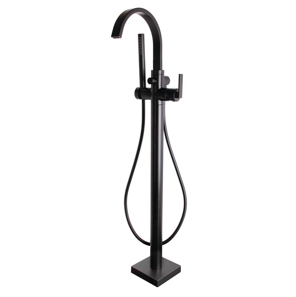 Speakman Speakman Free Standing Roman Tub Faucet with Flat Lever Handle MB