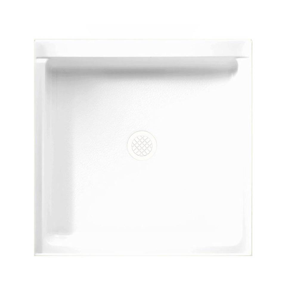 Swan SS-3232 32 x 32 Swanstone Alcove Shower Pan with Center Drain Sandstone