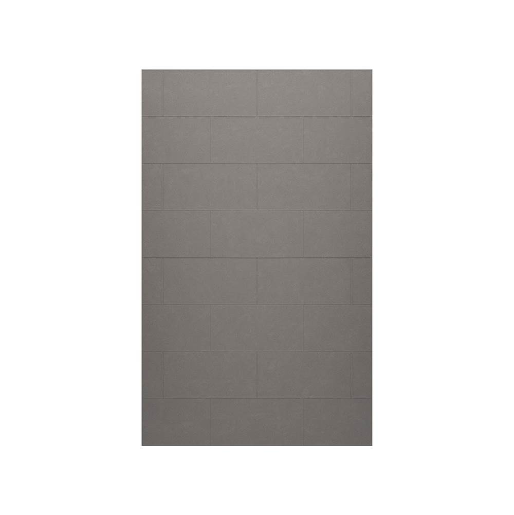 Swan TSMK-7262-1 62 x 72 Swanstone® Traditional Subway Tile Glue up Bathtub and Shower Single Wall Panel in Sandstone