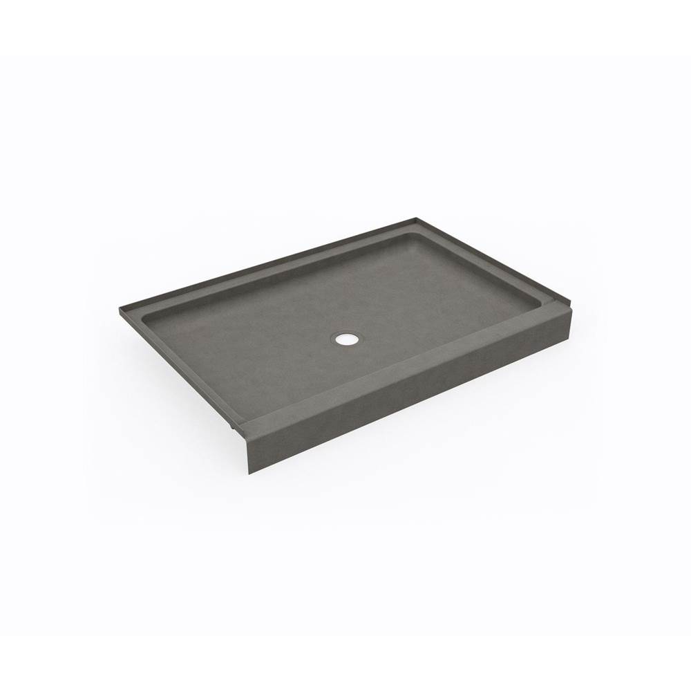 Swan SS-3248 32 x 48 Swanstone® Alcove Shower Pan with Center Drain Sandstone