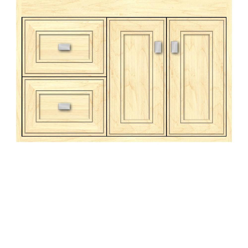 Strasser Woodenworks 30 X 21 X 19.75 Sodo Inset Wall Mount Vanity Deco Miter Nat Maple Lh