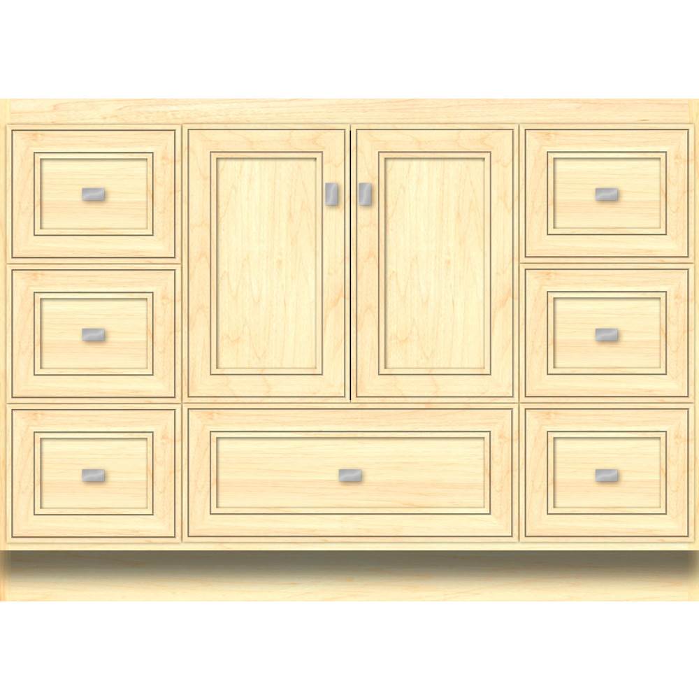 Strasser Woodenworks 48 X 18 X 34.5 Montlake Vanity Deco Miter Nat Maple Sb