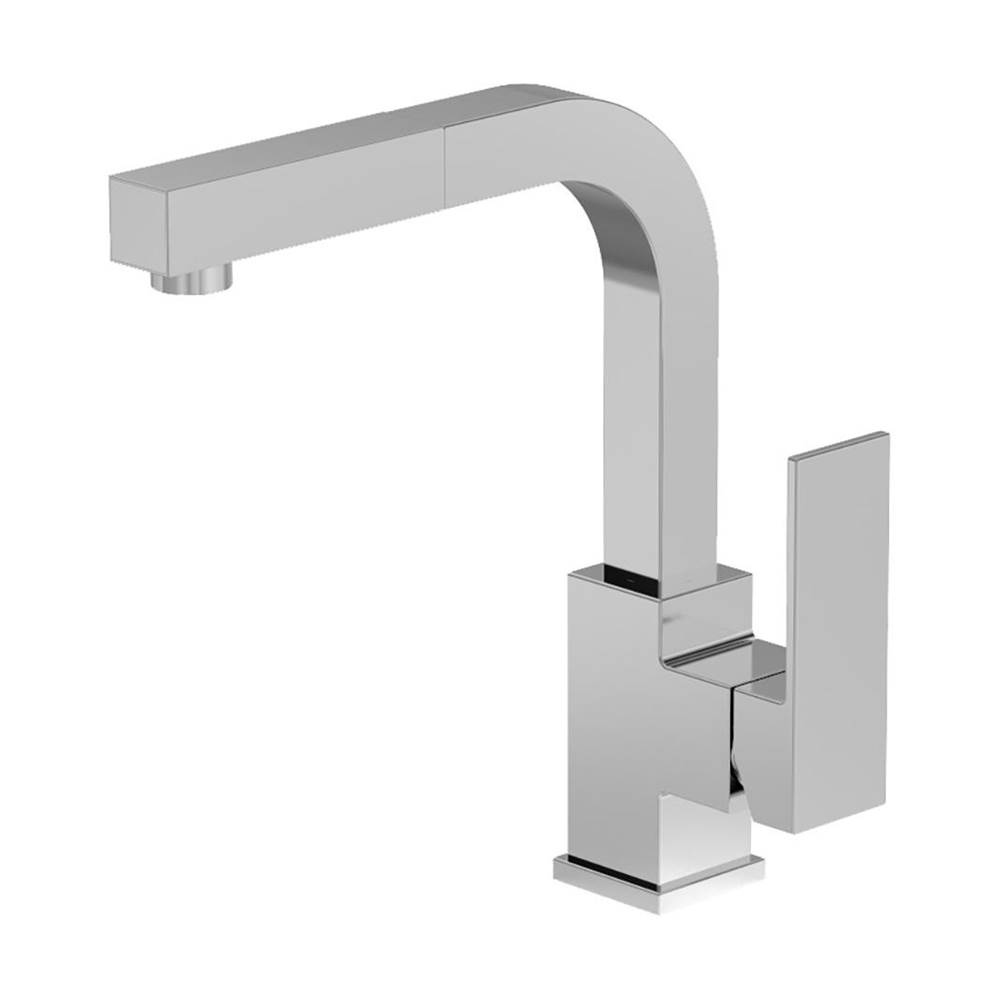 Symmons Duro Single-Handle Pull-Out Kitchen Faucet in Polished Chrome (2.2 GPM)