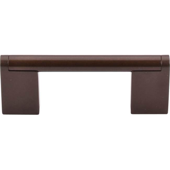 Top Knobs Princetonian Bar Pull 3 Inch (c-c) Oil Rubbed Bronze