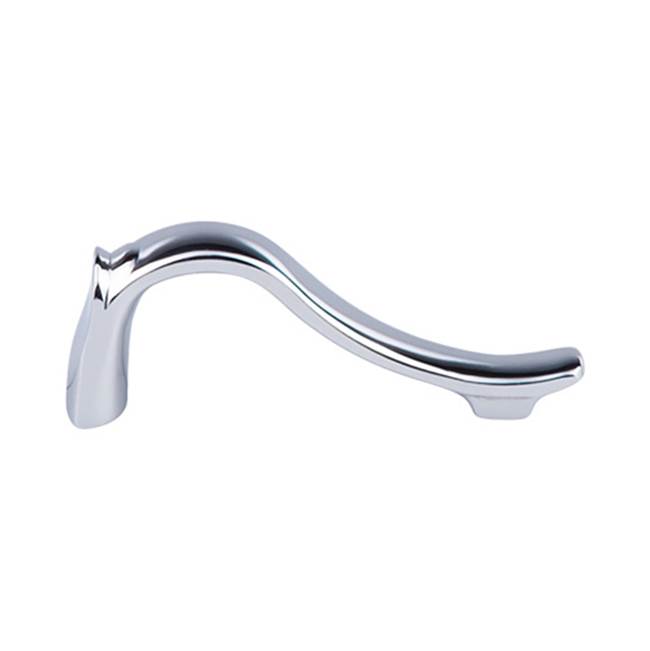 Top Knobs Dover Latch Pull 2 1/2 Inch (c-c) Polished Chrome