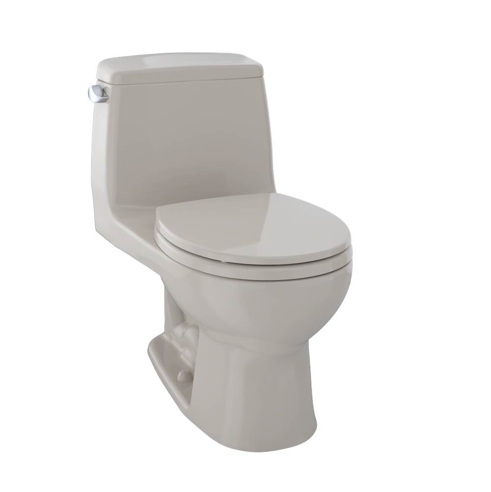 TOTO Toto® Ultimate® One-Piece Round Bowl 1.6 Gpf Toilet, Bone