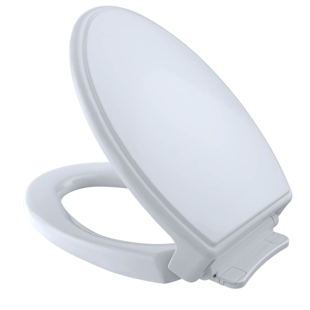 TOTO Toto® Traditional Softclose® Non Slamming, Slow Close Elongated Toilet Seat And Lid, Cotton White