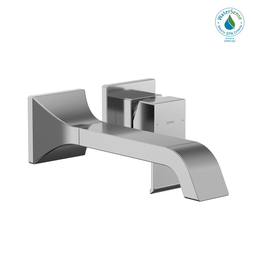 TOTO Toto® Gc 1.2 Gpm Wall-Mount Single-Handle Long Bathroom Faucet With Comfort Glide Technology, Polished Chrome