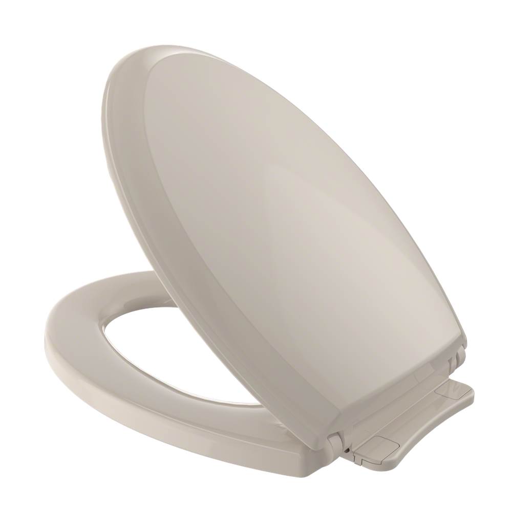 TOTO Toto® Guinevere® Softclose® Non Slamming, Slow Close Elongated Toilet Seat And Lid, Bone
