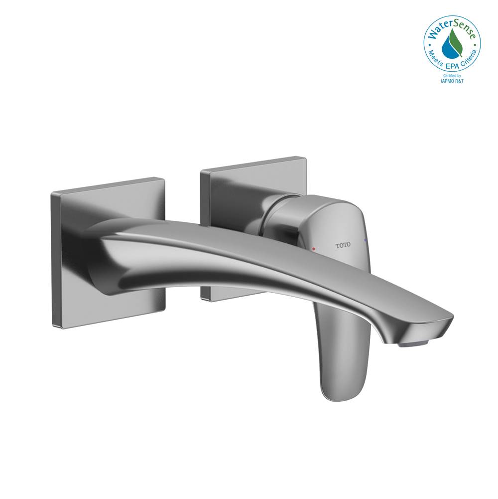 TOTO Toto® Gm 1.2 Gpm Wall-Mount Single-Handle Long Bathroom Faucet With Comfort Glide Technology, Polished Chrome