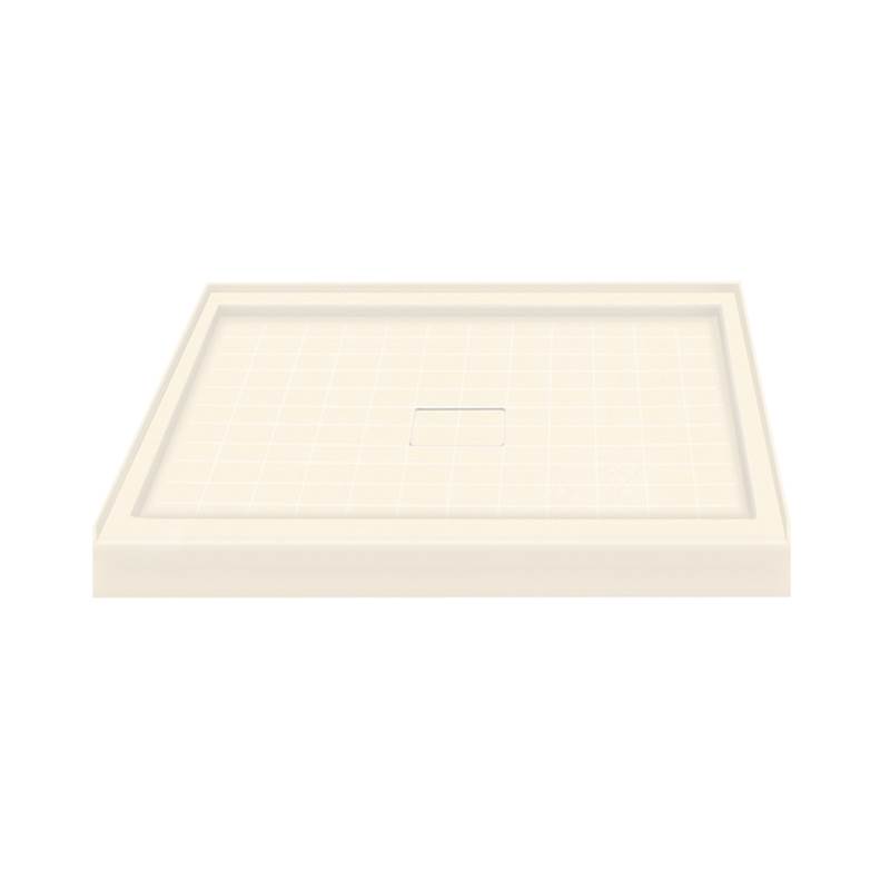 Transolid 36'' x 36'' Solid Surface Shower Base in Cameo