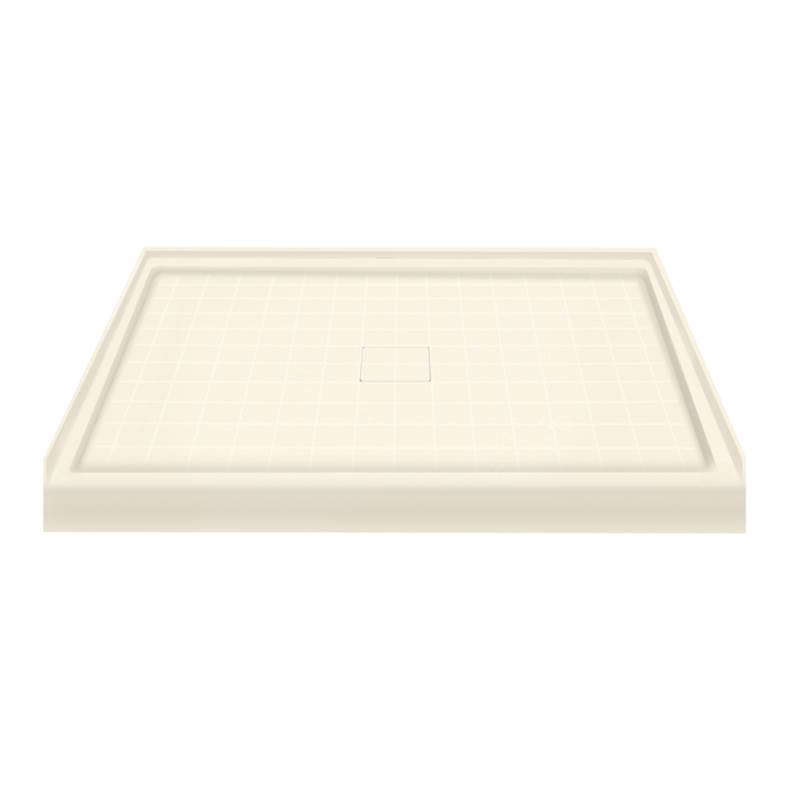 Transolid 48'' x 34'' Solid Surface Shower Base in Cameo