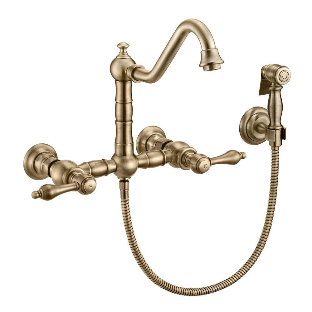 Whitehaus Collection - Wall Mount Kitchen Faucets